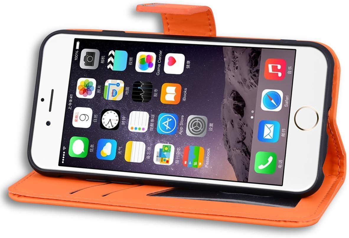 Coque Iphone 6 Plus,Housse Iphone 6s Plus,Etui En Cuir Synth... - 5