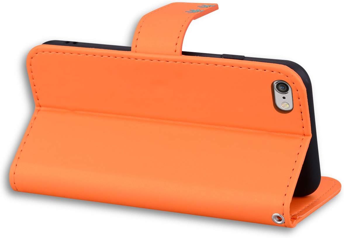 Coque Iphone 6 Plus,Housse Iphone 6s Plus,Etui En Cuir Synth... - 7