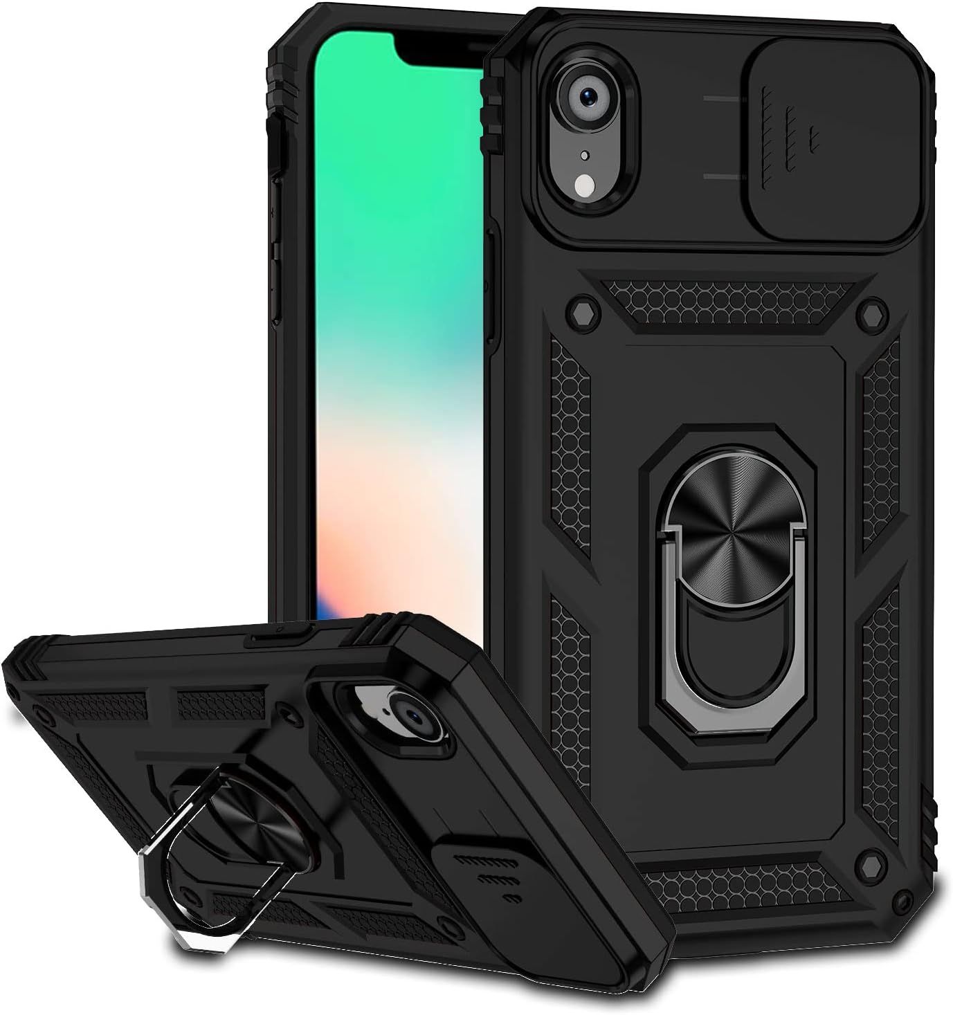 Coque Compatible Avec Samsung Galaxy A03 Core, Etui Avec Cac...