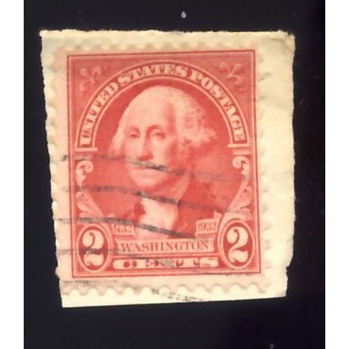 Timbre U S A, Washington 1732 - 1932, United States Postage 2 Cents Oblitéré