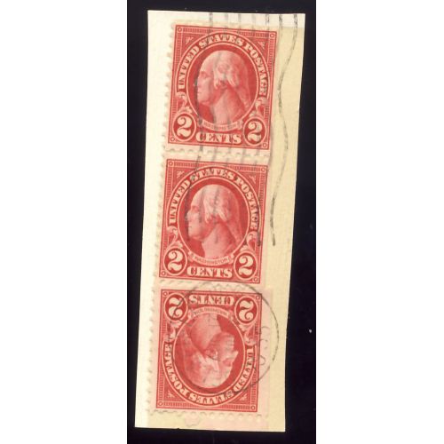 Timbre U S A, Washington, United States Postage 2 Cents Oblitérés (3 Timbres)
