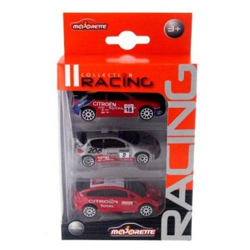 Voitures En Métal - Collection Racing : Lot De 3 Coffret 15