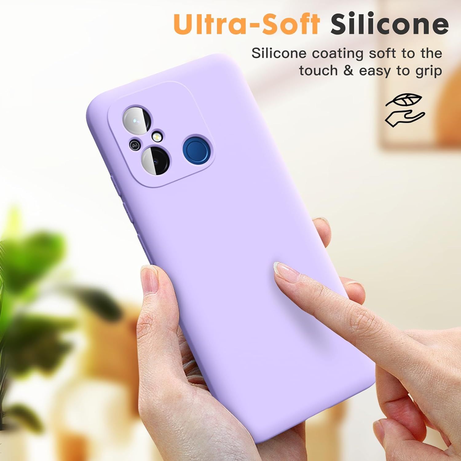 Coque Compatible Avec Xiaomi Redmi 12c [Coque Silicone Liqui... - 3
