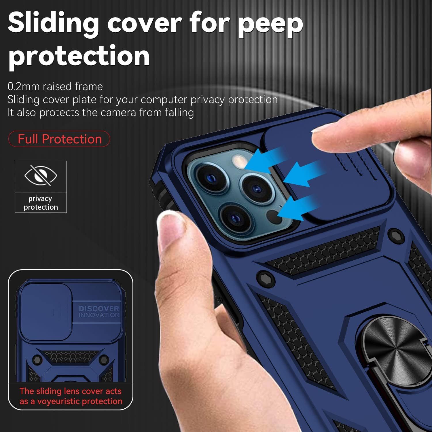 Coque Compatible Avec Iphone 12 Pro Max 6.7'', Etui Avec Cac... - 3