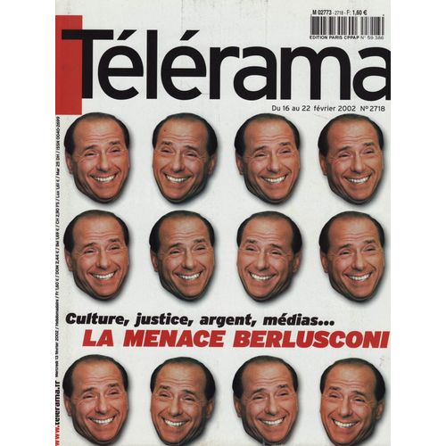 Télérama / 13-02-2002 N°2718 : Raymond Depardon (5p) - Le Rat Pack (3p) - Lambchop (1p)