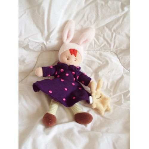 Doudou Fille Lapin By Trousselier