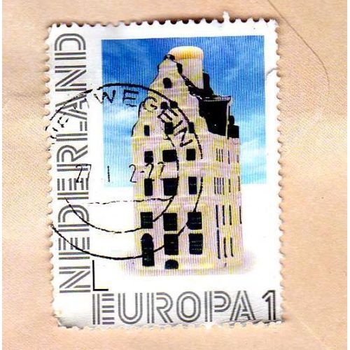 Timbre Nederland Pays Bas Europa Oblitéré