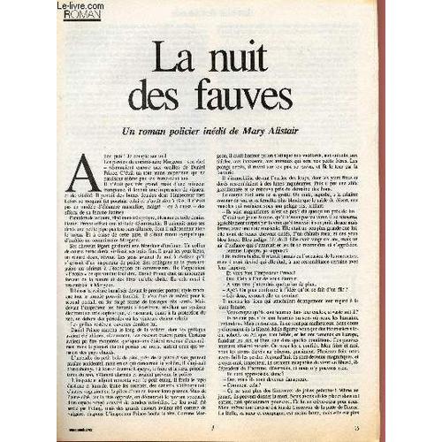 La Nuit Des Fauves - Un Roman Inedit De Mary Alistair - Bonne Soiree 3702.