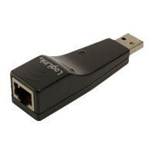 LogiLink Fast Ethernet USB 2.0 to RJ45 Adapter - Adaptateur réseau - USB 2.0 - 10/100 Ethernet