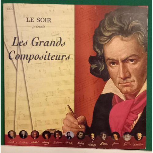 Les Grands Compositeurs : Vivaldi / Bach / Handel / Mozart / Beethoven / Schubert / Berlioz / Mendelssohn / Chopin / Schumann / Verdi / Tchaikovsky