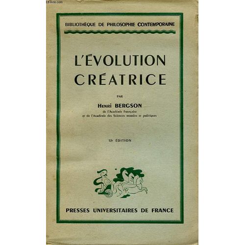 L Evolution Creatrice