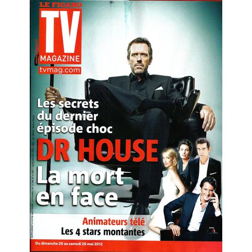 Tv Magazine N°21086: House-Laurie/ Tapie/ Bonnec, Cerutti, Sublet, De Moulins/ Grand Steeple-Chase