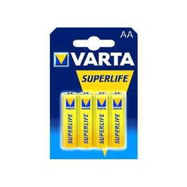 Pack de 4 piles Varta Superlife R06 Mignon AA