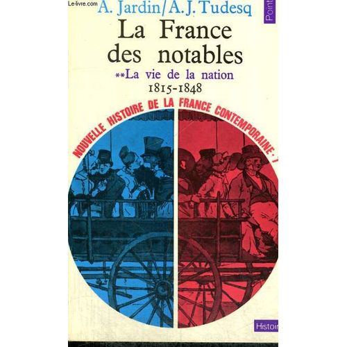 Nouvelle Histoire De La France Contemporaine - Tome 7, La France Des Notables, 2. La Vie De La Nation, 1815-1848
