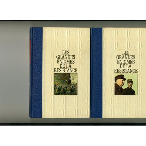 Les Grandes Enigmes De La Résistance - Lot De 3 Volumes Des Editions Les Amis De L'histoire Présentés Par Bernard Michal Parus En 1968 Dans Le Format Reliés