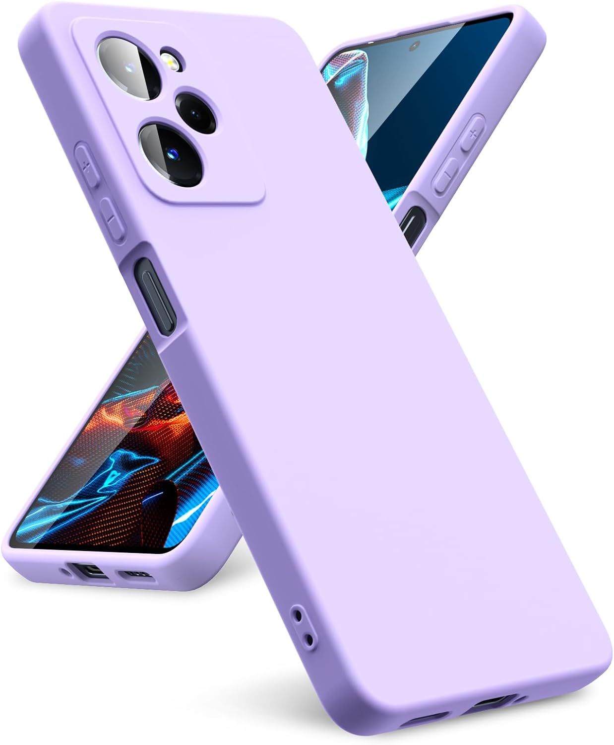 Coque Pour Xiaomi Poco X5 Pro 5g, [Coque Silicone Liquide] [...
