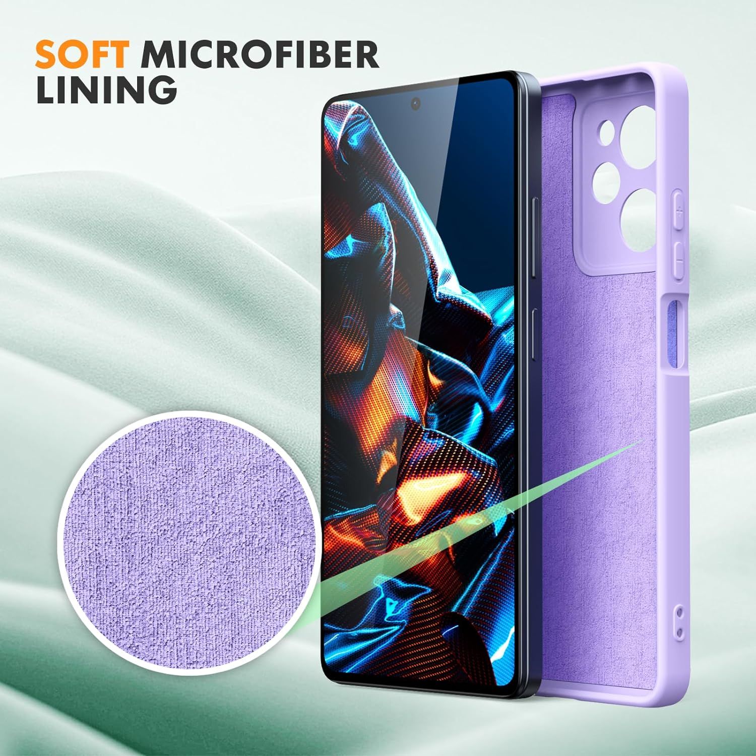 Coque Pour Xiaomi Poco X5 Pro 5g, [Coque Silicone Liquide] [... - 2