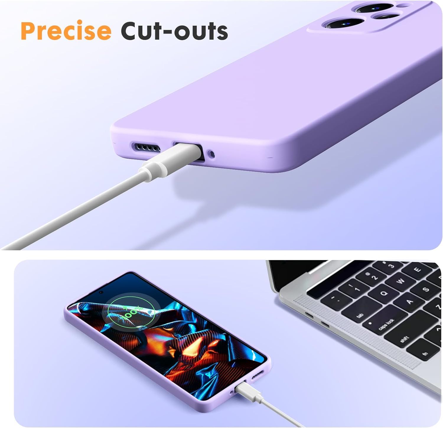 Coque Pour Xiaomi Poco X5 Pro 5g, [Coque Silicone Liquide] [... - 5