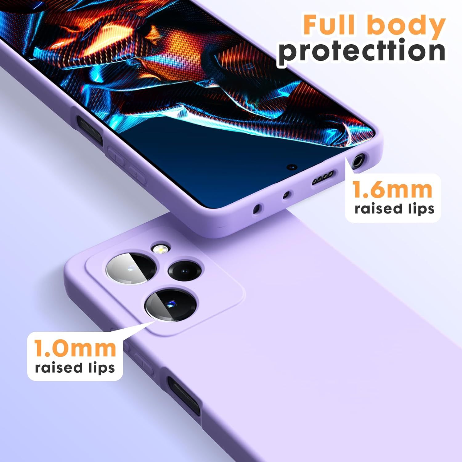 Coque Pour Xiaomi Poco X5 Pro 5g, [Coque Silicone Liquide] [... - 6