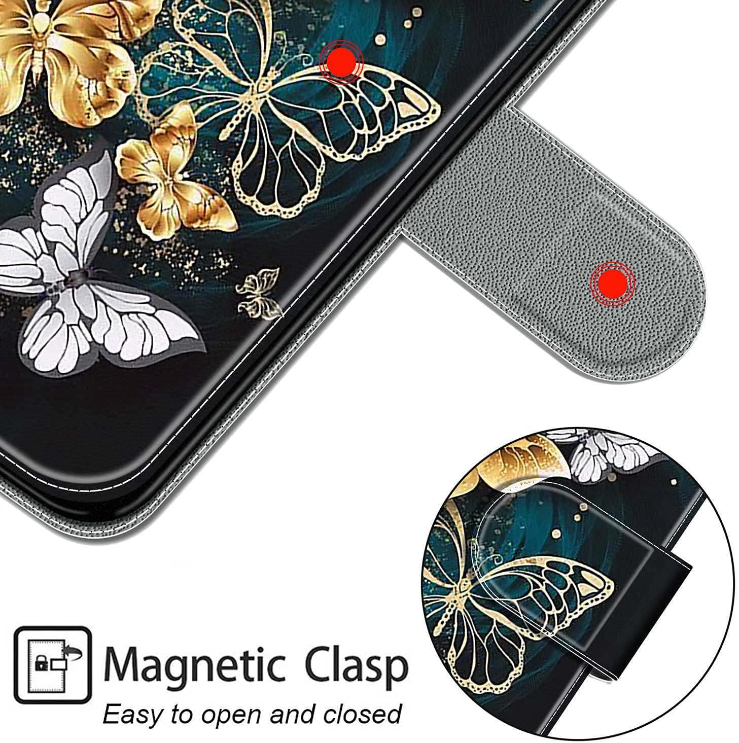 Coque Cuir Pour Samsung Galaxy A8 2018 Etui A Rabat Motif De... - 2