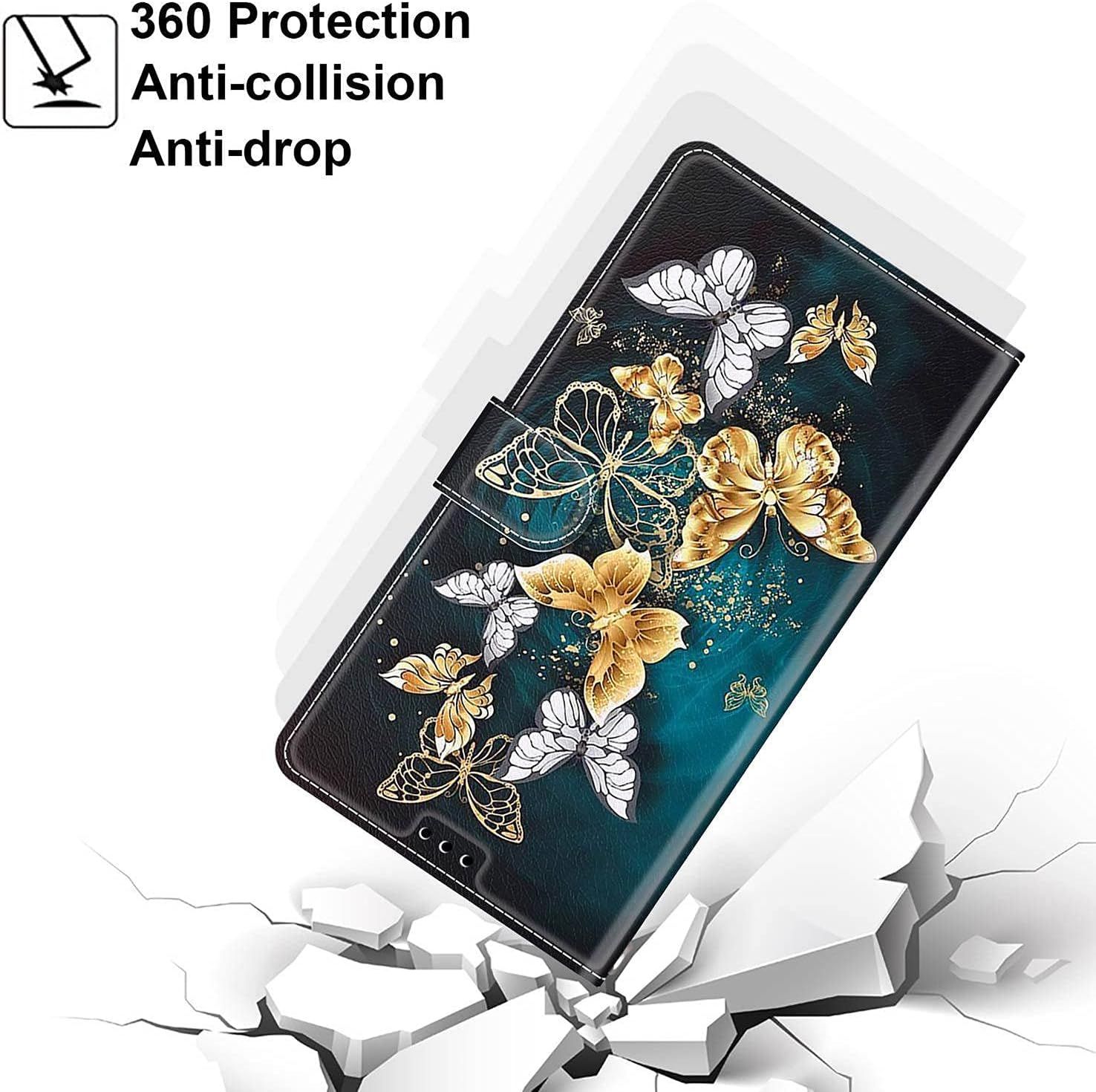 Coque Cuir Pour Samsung Galaxy A8 2018 Etui A Rabat Motif De... - 3