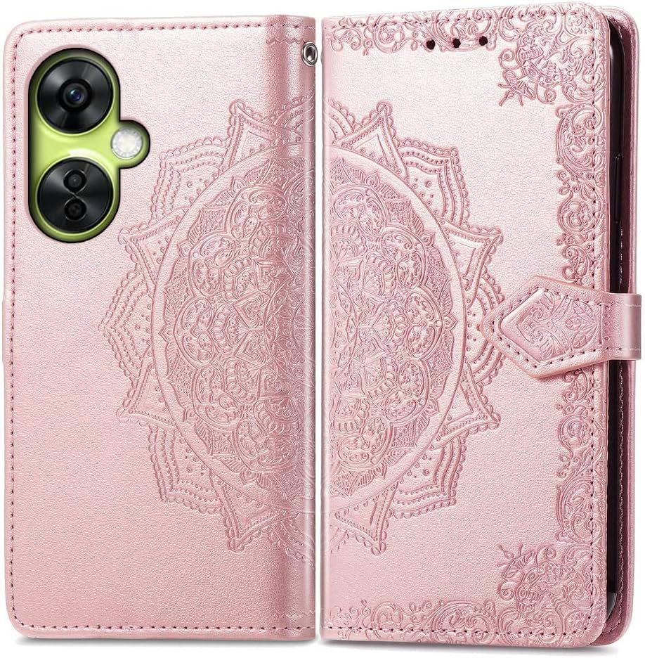 Coque Pour Oneplus Nord Ce3 Lite, Portefeuille Etui Housse E...
