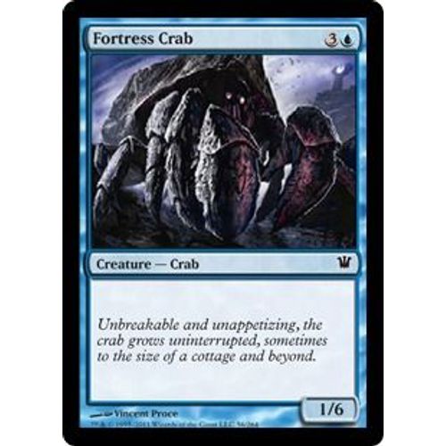 Magic The Gathering - Crabe Forteresse (Fortress Crab) - Innistrad - Commune