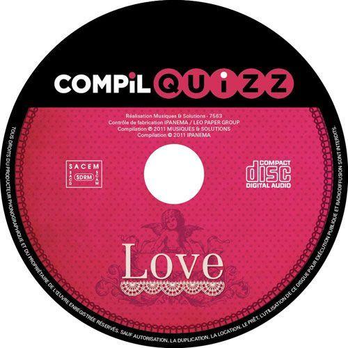 Agence Ipanema - Compil Quizz Love - Dès 12 Ans