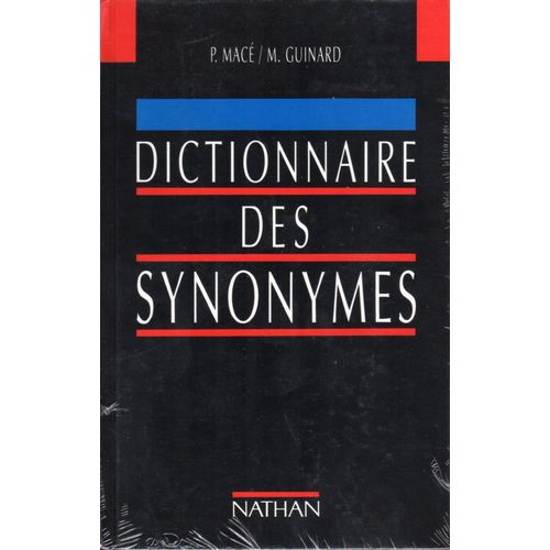Dictionnaire Des Synonymes