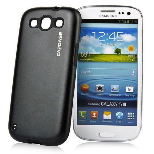 Coque Capdase Alumor Noire Samsung Galaxy S3