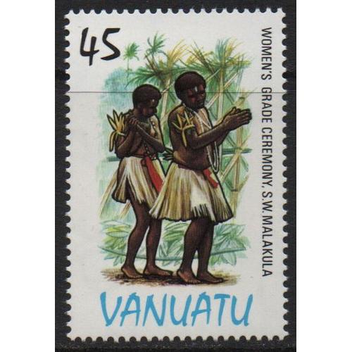 Vanuatu, Timbre-Poste Y & T N° 707, 1985 - Costume Traditionnel