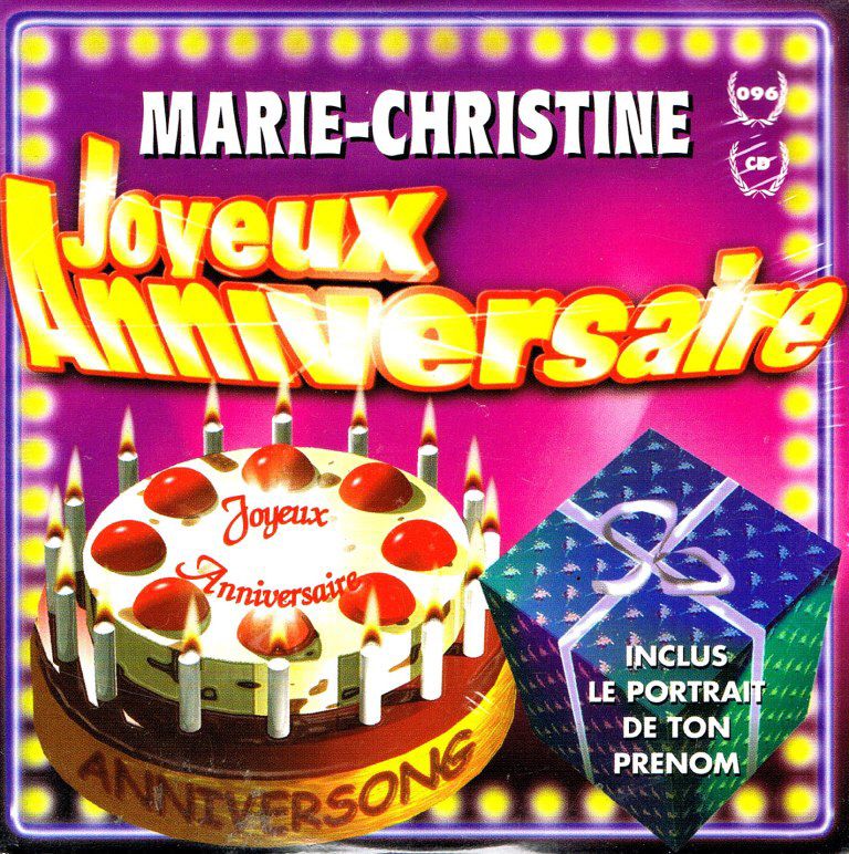 Joyeux Anniversaire Marie Christine Cd Rakuten Joyeux Anniversaire Marie Christine Cd Rakuten