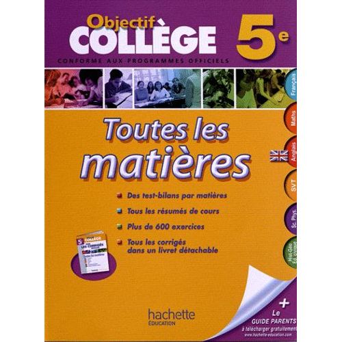 Toutes Les Matières 5e