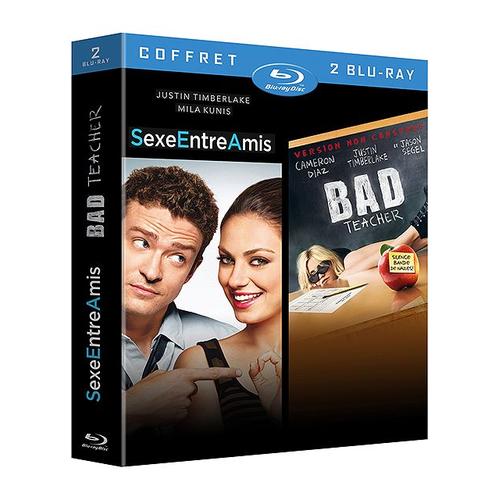 Coffret Justin Timberlake - Sexe Entre Amis + Bad Teacher - Pack - Blu-Ray