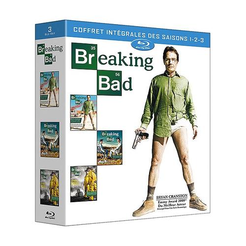 Breaking Bad - Coffret Intégrales Des Saisons 1, 2 & 3 - Blu-Ray