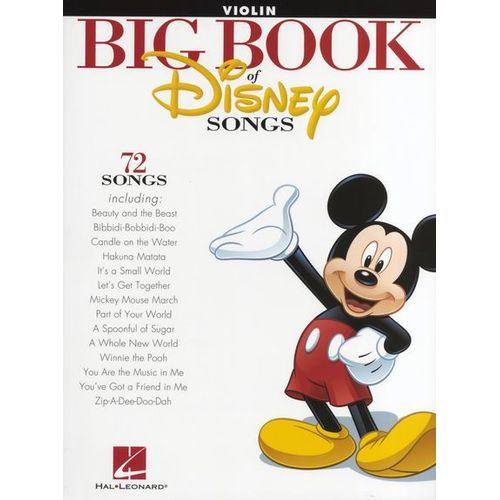 The Big Book Of Disney Songs