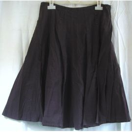 Jupe Marron In Extenso, Taille 38
