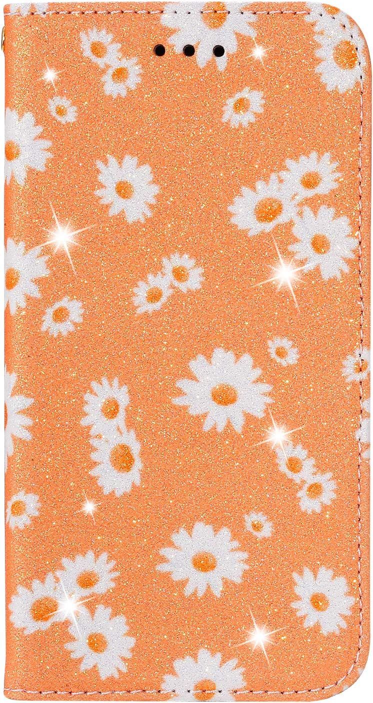 Coque Cuir Pour Xiaomi Redmi Note 9, Fleur De Marguerite Des... - 2