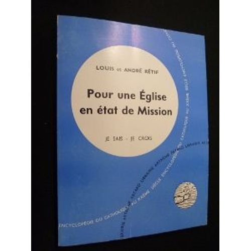 Pour Une Eglise En État De Mission