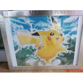 Tableau photo Pokémon Pikachu illustration