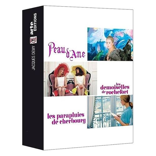 Jacques Demy : Les Demoiselles De Rochefort + Peau D'âne + Les Parapluies De Cherbourg - Pack