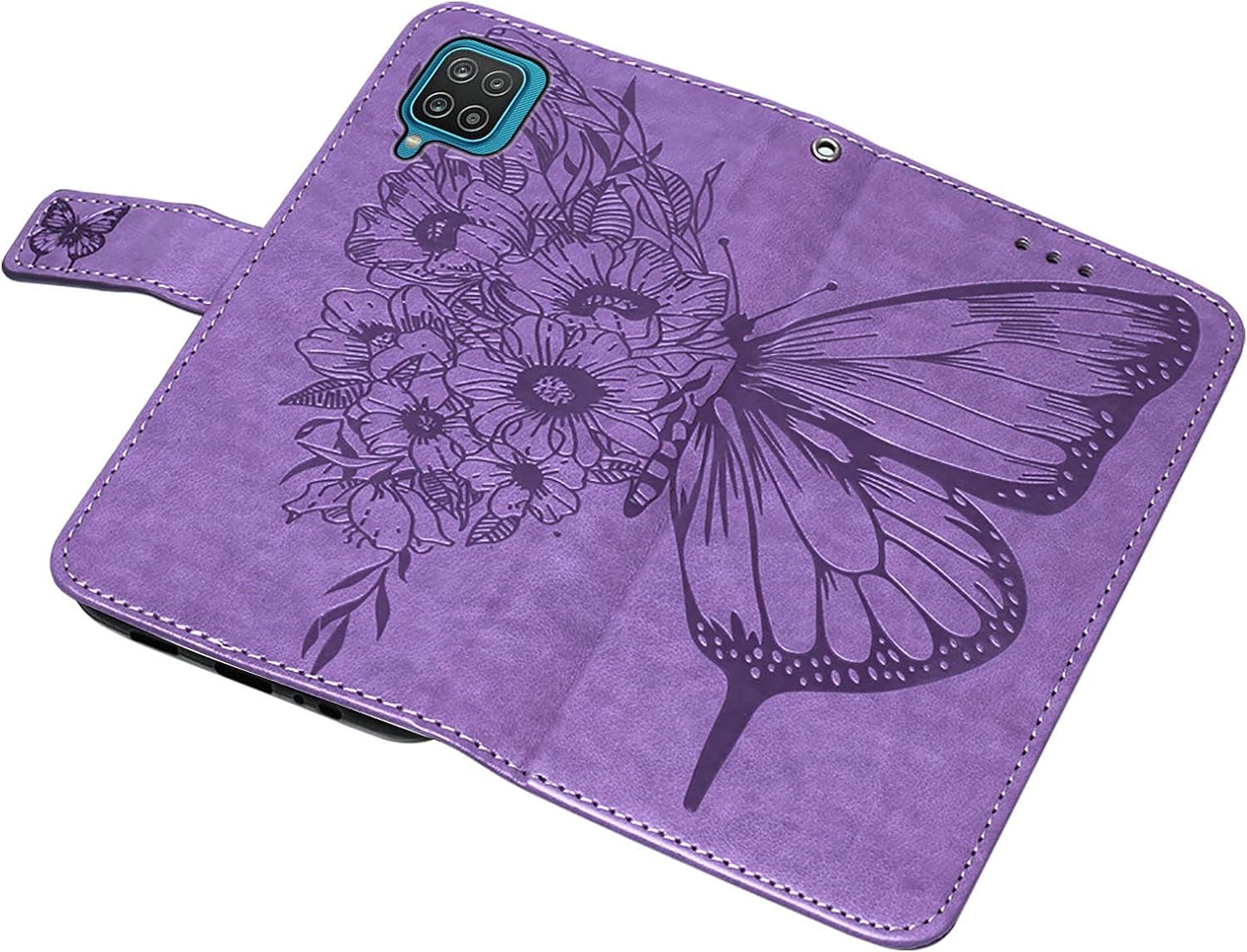 Coque Cuir Pour Samsung Galaxy A12 / M12 Etui A Rabat Motif ... - 6