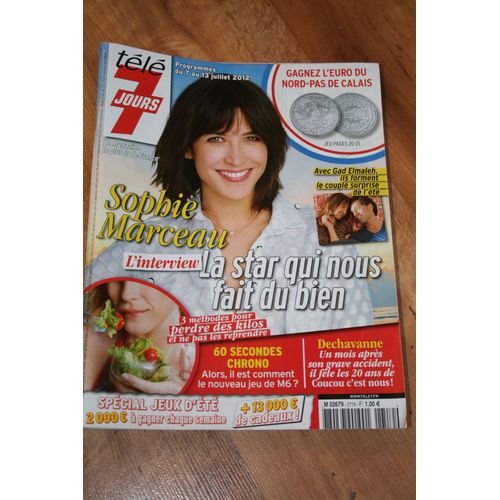Télé 7 Jours 2719 Sophie Marceau Gad Elmaleh Dechavanne
