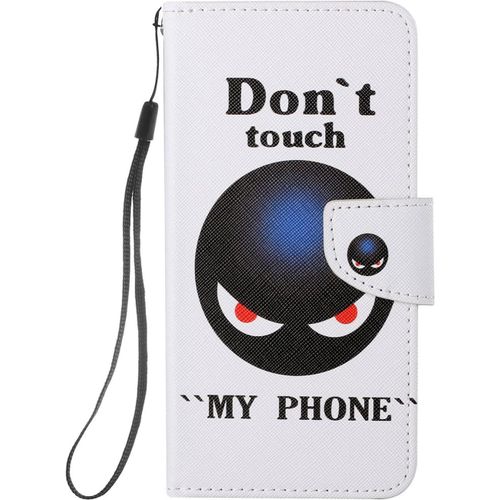 Coque Antichoc Cuir Pour Xiaomi Redmi Note 9t / Note 9 5g Etui A Rabat Motif Dessin Pour Filles Femmes, Portefeuille Housse Avec Case 360 Degres Silicone Protection Cover - Noir