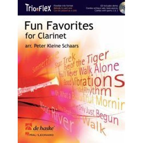 Fun Favorites For Clarinet Trio + Cd