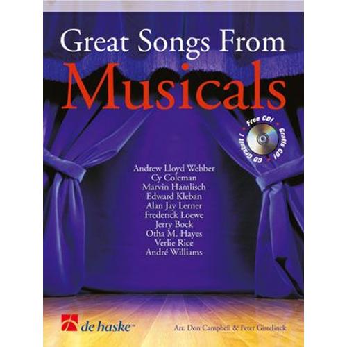 Great Songs From Musicals Flute Traversiere + Cd