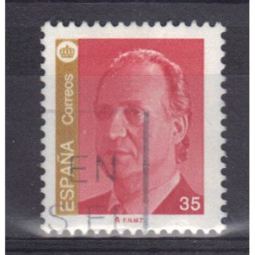 Espagne 1993 : Juan Carlos 1er - Timbre Oblitéré