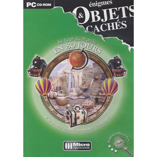 Enigmes Et Objets Cachés 'le Tour Du Mondes En 80 Jours' Pc