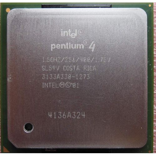 Processeur - 1 x Intel Pentium 4 1.5 GHz - Socket 478 - L2 256 Ko - OEM