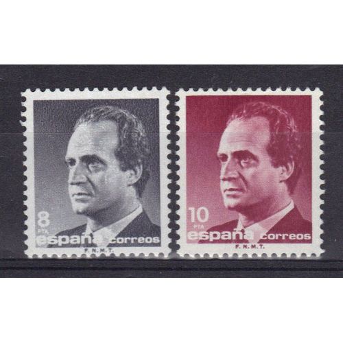 Espagne 1985 : Juan Carlos 1er - Série De 2 Timbres Neufs **
